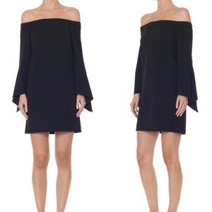 TIBI OFF THE SHOULDER DRESS